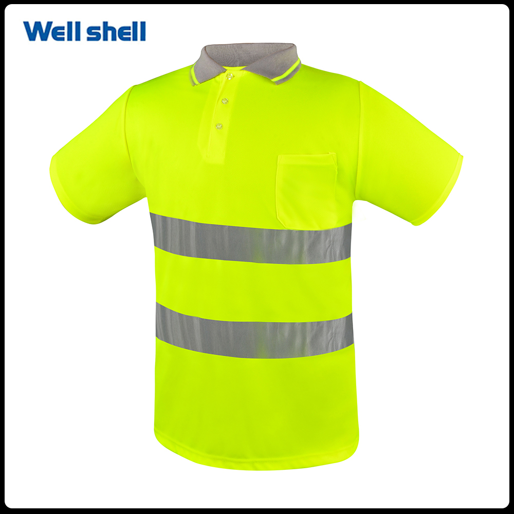 High Visibility Safety Reflective Polo WL-069