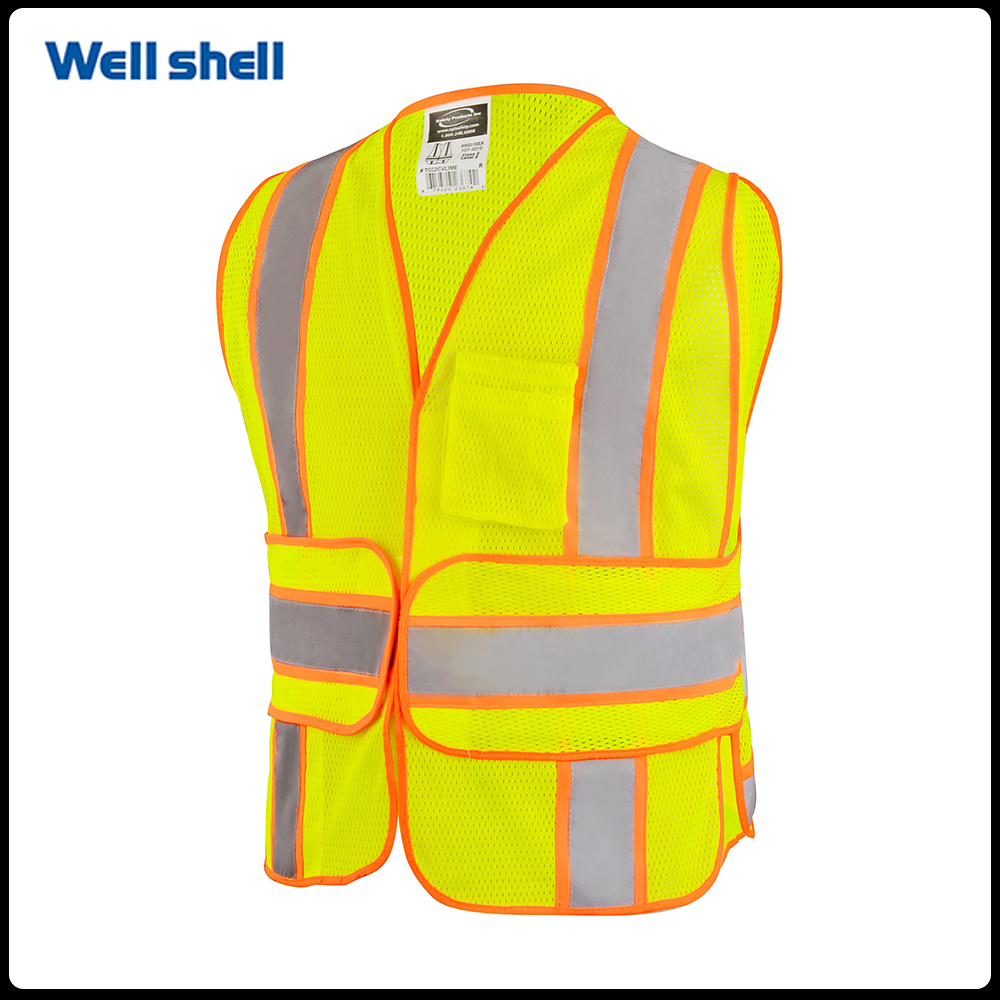  Reflective safety jacket WL-043