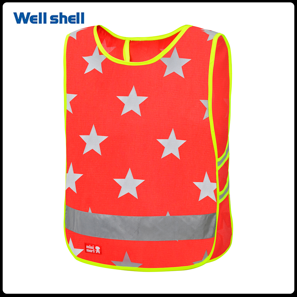 CE EN 17353 Hi Vis Kids Safety VestWL-090