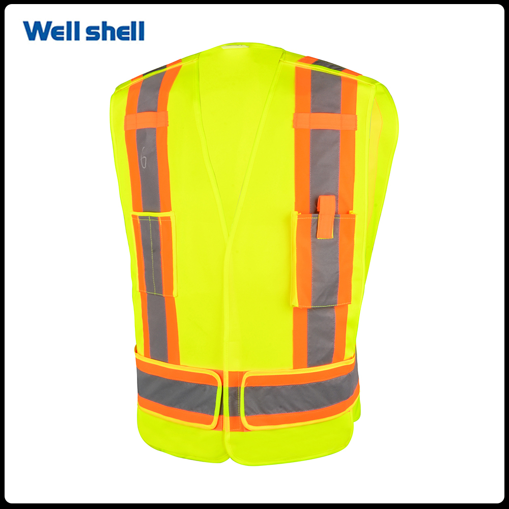 High Visibility Construction Work VestWL-048