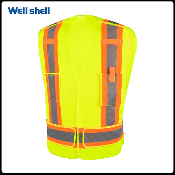 High Visibility Construction Work Vest WL-048