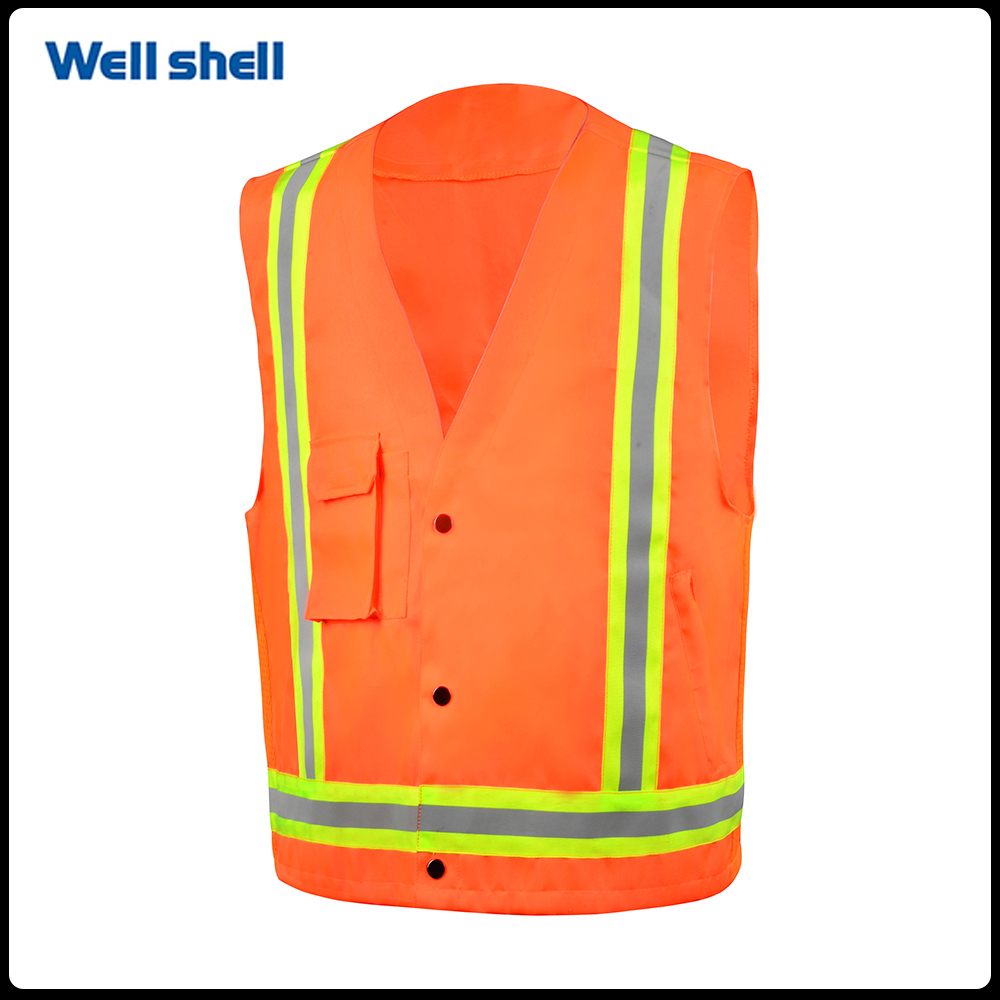 High Visibility Multi Pockets Breathable WorkwearWL-058