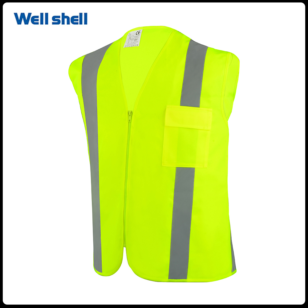 EN ISO 20471 wholesale safety vest hi visibility chile safety vestWL-009