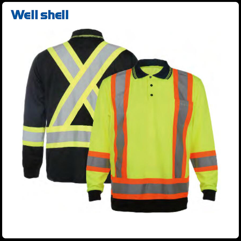 Reflective Safety Work PoloWL-072