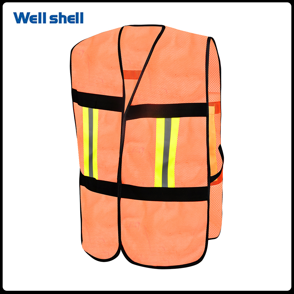  High Visibility Reflective Safety VestWL-033