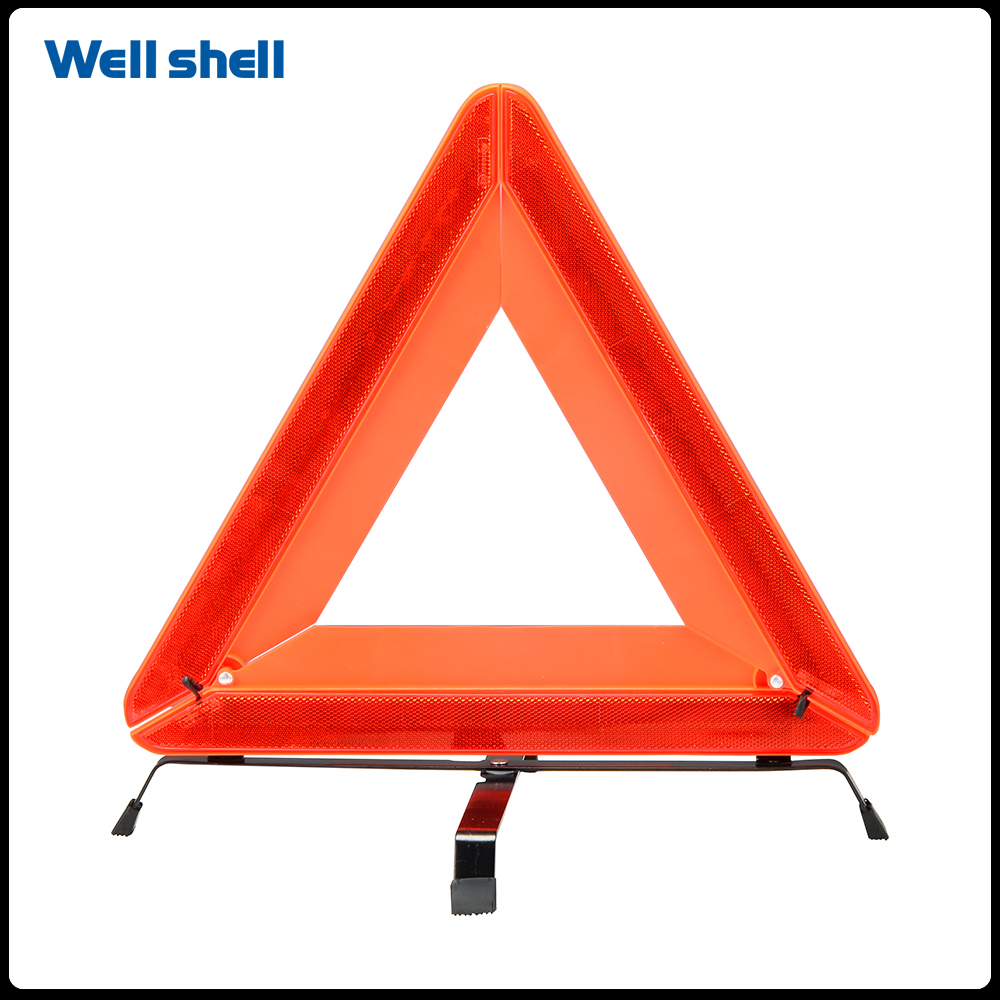 Foldable Emergency Triangles for Vehicles, Trucks - Safety Triangle for Highway & Roadside, Hazard SignWL-141