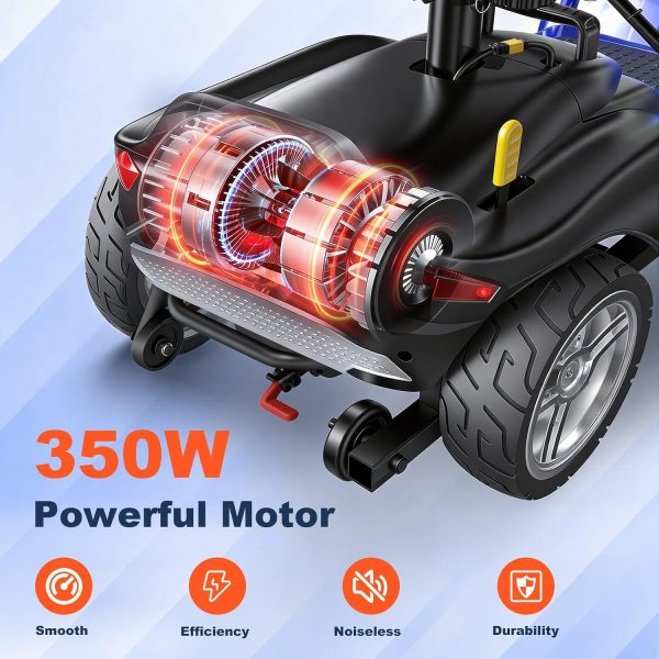 Folding Mobility Scooter EV02-25Miles