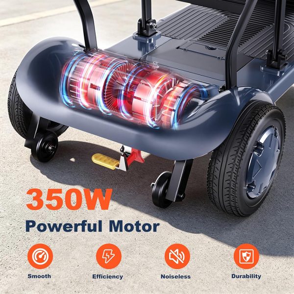 Folding Mobility Scooter FV02-PRO-40Miles