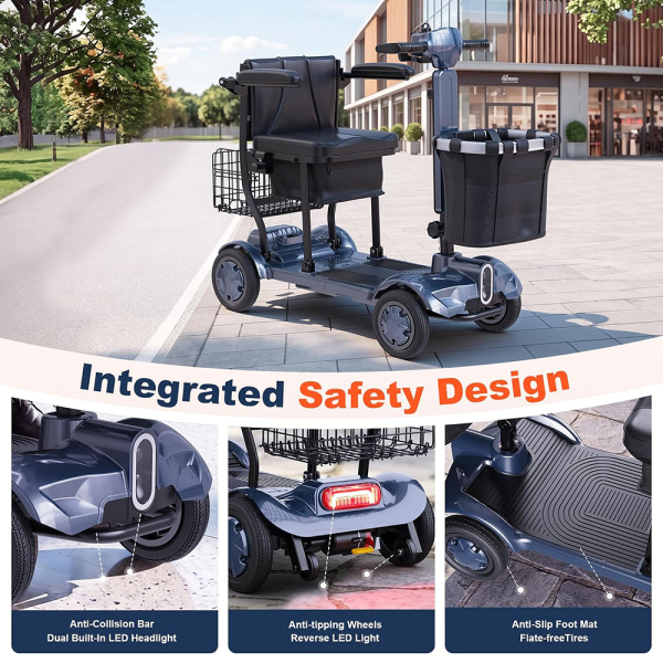Folding Mobility Scooter FV02-PRO-40Miles