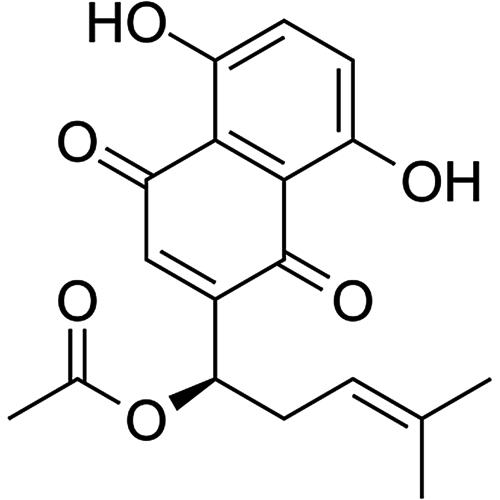 Acetylshikonin 24502-78-1
