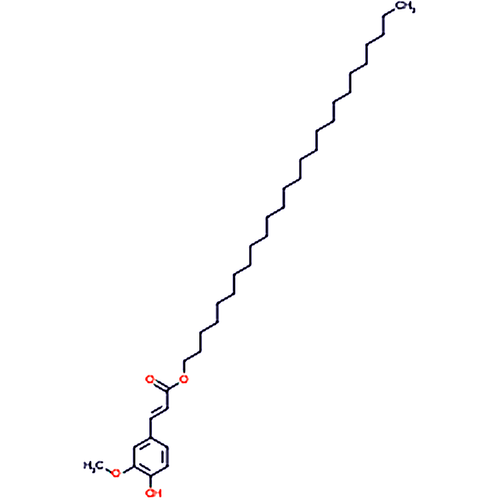 Hexacosyl (E)-ferulate 63034-29-7