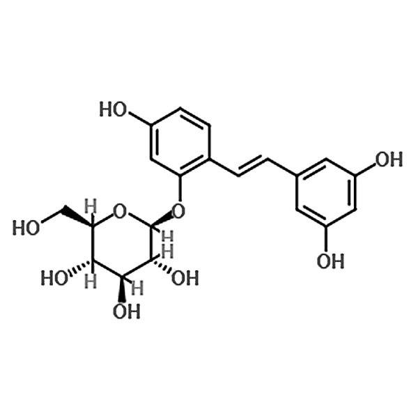 Oxyresveratrol 2-O-β-D-glucopyranoside 392274-22-5