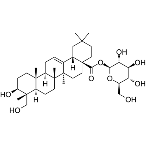 Hederagenin 28-O-β-D-glucopyranosyl ester 53931-25-2
