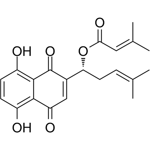 β,β-Dimethylacrylshikonin（β, β-dimethyl-acry-lalkannin） 24502-79-2