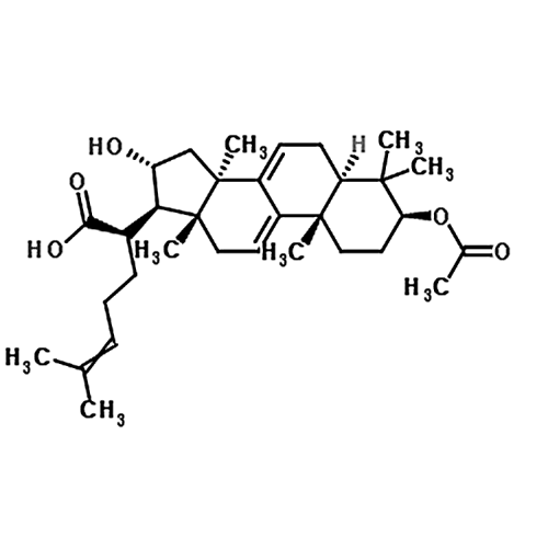 3-O-Acetyl-16α-hydroxydehydrotrametenolic acid 168293-14-9