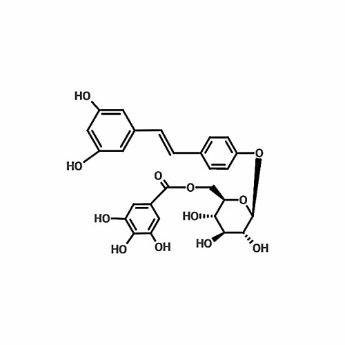 Trans-resveratrol 4'-o-beta-d-glucuronide 64898-03-9
