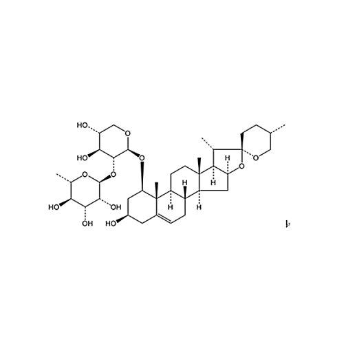 25(S)-Ruscogenin 1-O-α-L-rhamnopyranosyl-(1→2)-β-D-xylopyranoside 125225-63-0