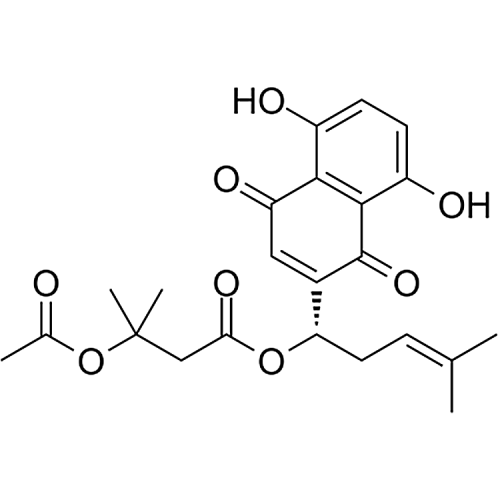 Acetoxyisovalerylshikonin, β- 69091-17-4