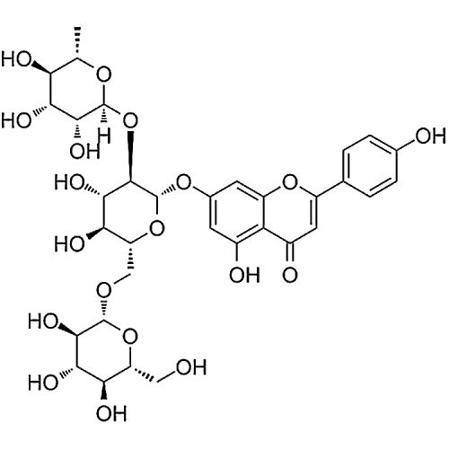 Apigenin 7-O-(2G-rhamnosyl)gentiobioside 174284-20-9