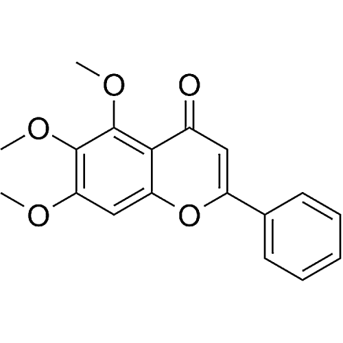 5,6,7-trimethoxyflavone 973-67-1