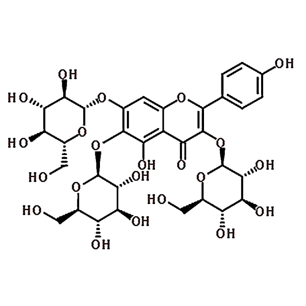 6-Hydroxykaempferol-3,6,7-triglucoside 145134-62-9