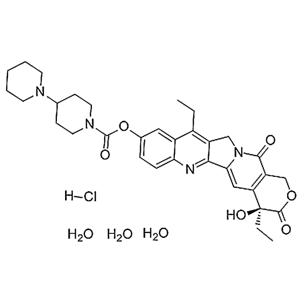 Irinotecan hydrochloride trihydrate 136572-09-3