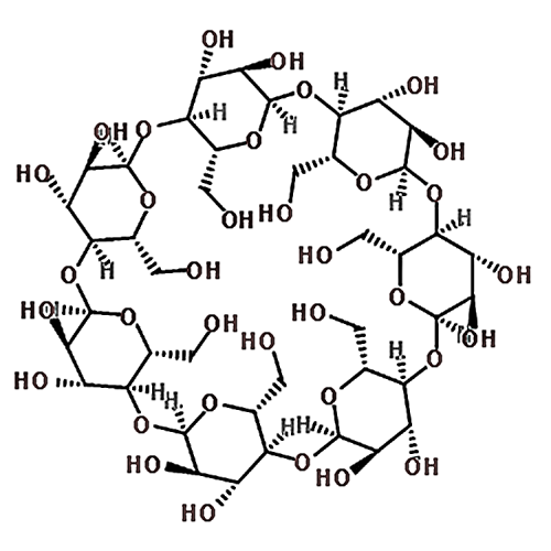 β-Cyclodextrin, hydrate 68168-23-0