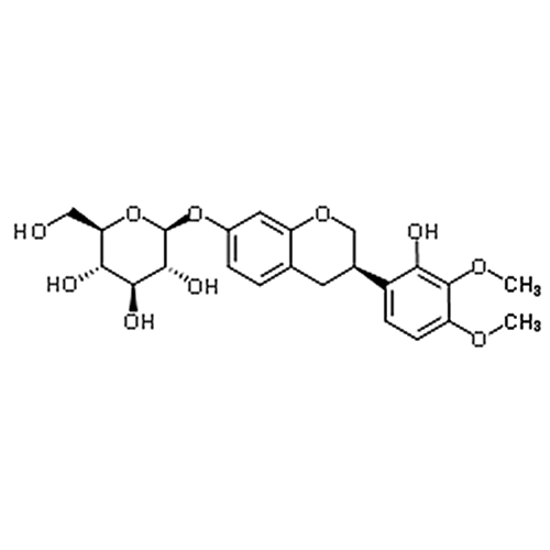 Astraisoflavan-7--O--β-D-glucoside 136087-29-1