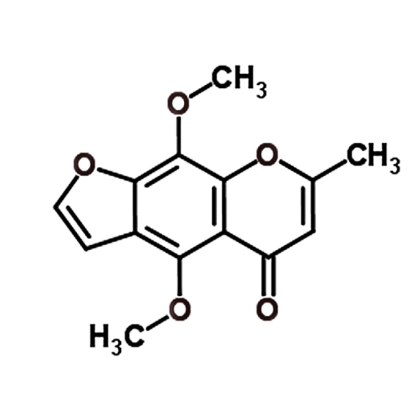 Khellin（Ammispasmin,Ammivin,Ammivisnagen,Benecardin,Benekardin,Cardio-khellin,Corafurone,Coronin,Eskel,Gynok...） 82-02-0