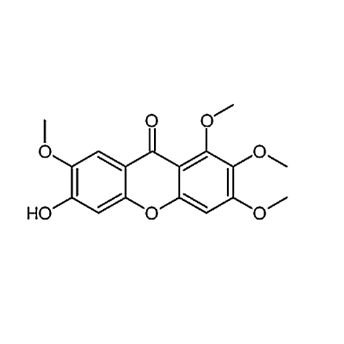 6-hydroxy-1,2,3,7-tetramethoxyxanthone  64756-87-2