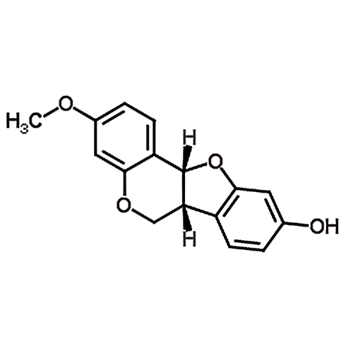 3-methoxy-9-hydroxy-pterocarpan 74560-05-7