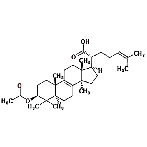 3α-Acetoxylanosta-8,24-dien-21-oic acid 174391-64-1