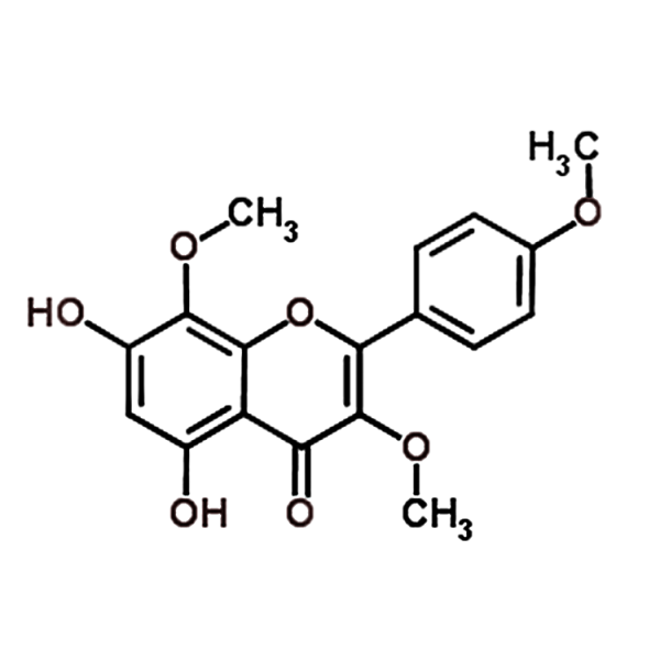 5,7-Dihydroxy-3,4',8-trimethoxyflavone 1570-09-8