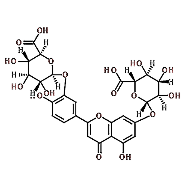 Luteolin 7,3'-di-O-glucuronide 53965-08-5