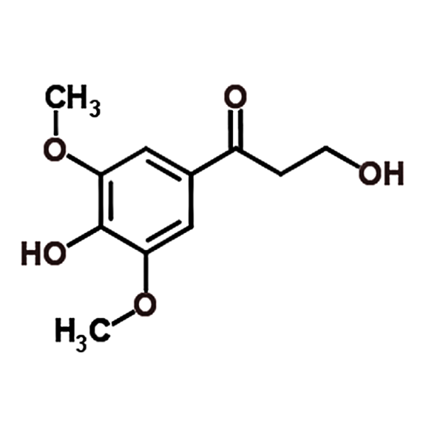 3-hydroxy-1-(4-hydroxy-3,5-dimethoxyphenyl)-1-propanone 136196-47-9