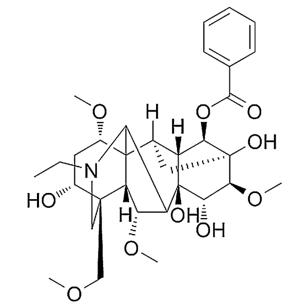 Benzoylaconitine 466-24-0