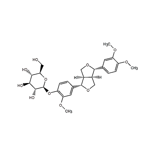 (+)-Pinoresinol monomethyl ether 4-O-β-D-glucoside 74957-57-6