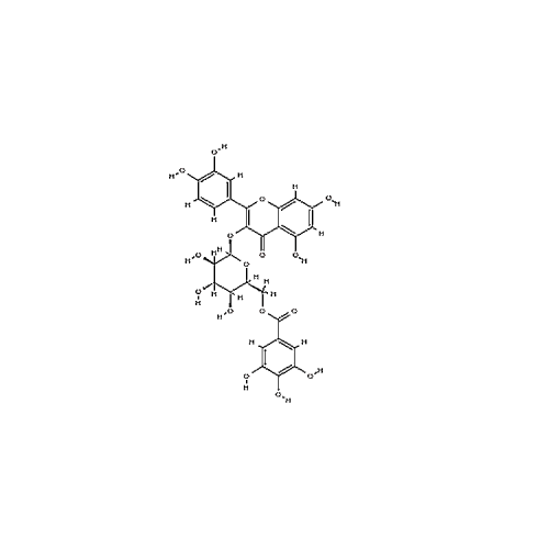 Quercetin 3-O-(6’’-galloyl)-β-D-galactopyranoside 53171-28-1