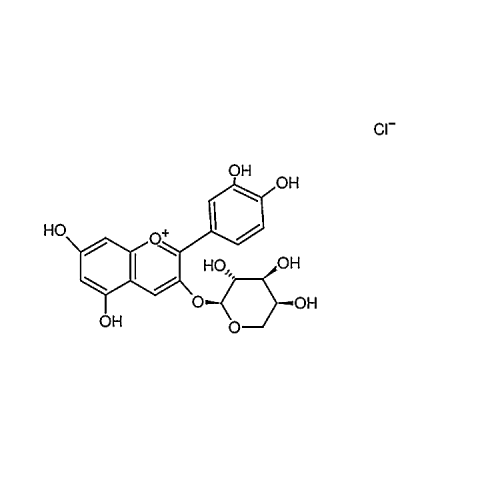 Cyanidin-3-O-arabinoside chloride 111613-04-8