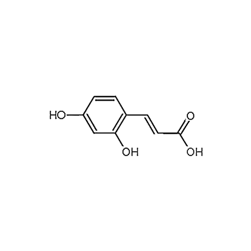 2,4-Dihydroxycinnamic acid 614-86-8