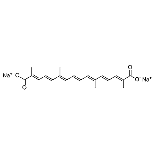 Trans Sodium Crocetinate（ Disodium trans-crocetinate） 591230-99-8