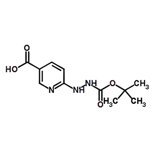 6-[2-(tert-Butoxycarbonyl)hydrazinyl]nicotinic acid 133081-25-1