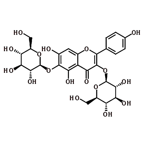 6-Hydroxykaempferol 3,6-diglucoside 142674-16-6