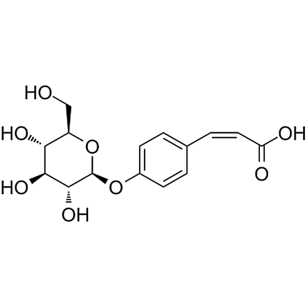 4-O-β-D-Glucopyranosyl-cis-p-coumaric acid 117405-48-8