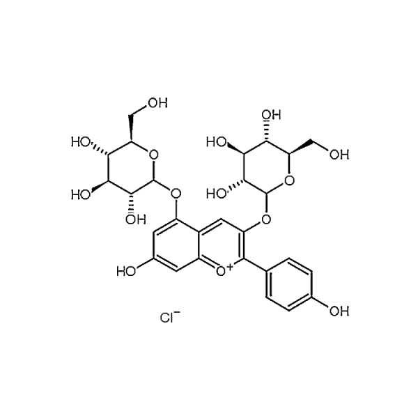 Pelargonidin-3,5-O-diglucoside chloride 17334-58-6