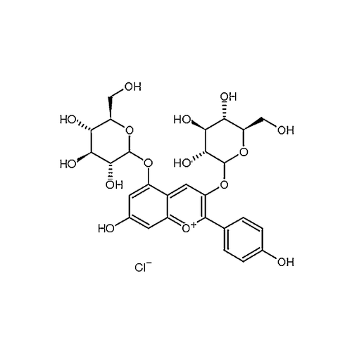 Pelargonidin-3,5-O-diglucoside chloride 17334-58-6