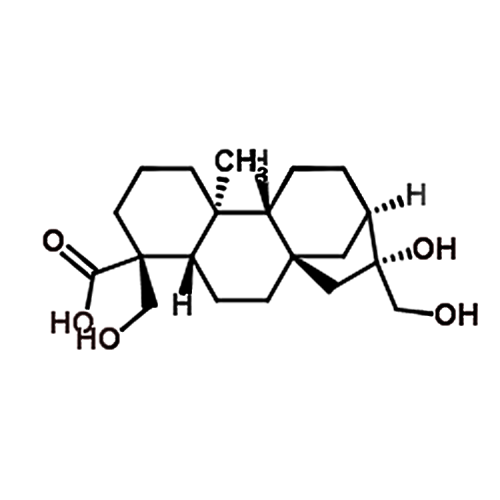 (10alpha)-16alpha,17,19-Trihydroxykaurane-18-oic acid 308821-59-2