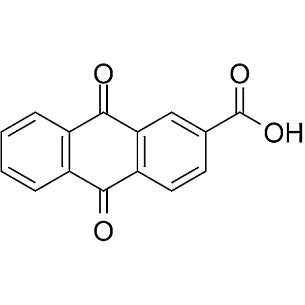 Anthraquinone-2-carboxylic acid  117-78-2