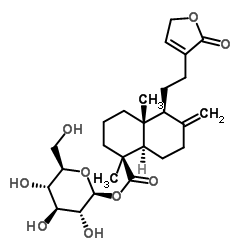 ent-Labda-8(17),13-dien-16,15-olid-19-oic acid glucosyl ester 919120-78-8