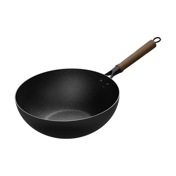 Ceramic Iron Wok 　
